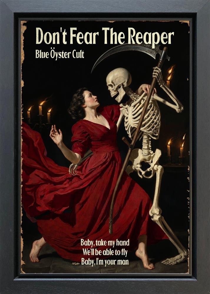 Linda Charles - 'Don't Fear The Reaper' - Framed Original Artwork