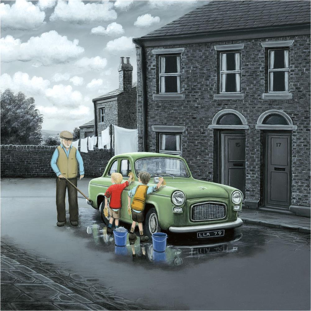 Leigh Lambert - 'Don't Forget Them Wheels - Paper' - Framed Limited Edition Artist Proof