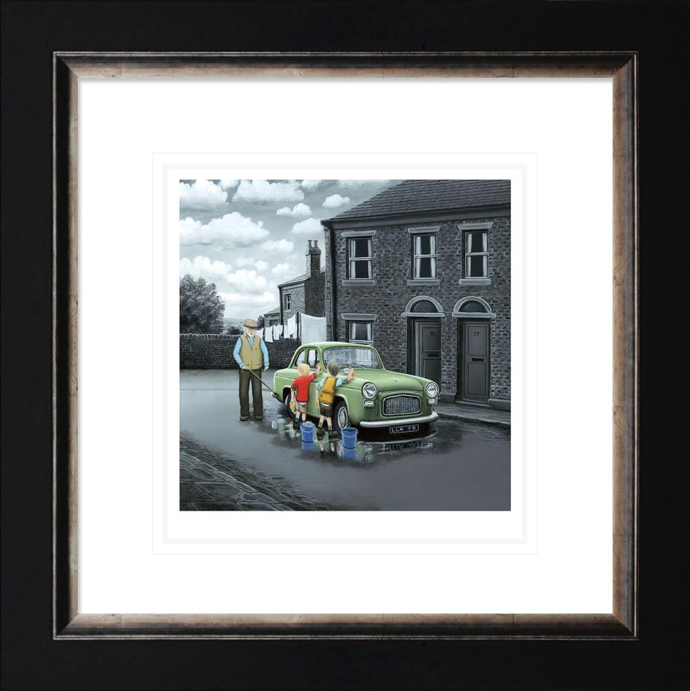 Leigh Lambert - 'Don't Forget Them Wheels - Paper' - Framed Limited Edition Artist Proof