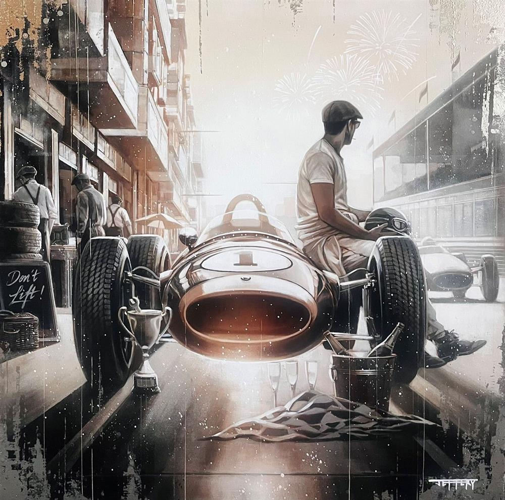 Ben Jeffery - 'Don't Lift' - Framed Original Artwork