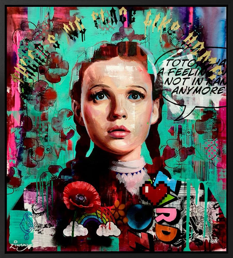 Zinsky - 'Dorothy' - Framed Original Artwork