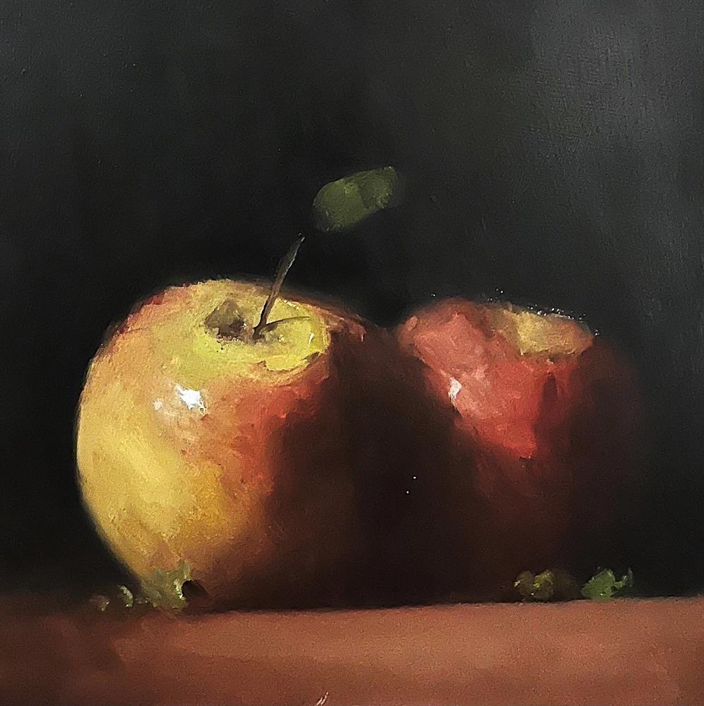 Neil Carroll - 'Double Apples' - Framed Original Artwork