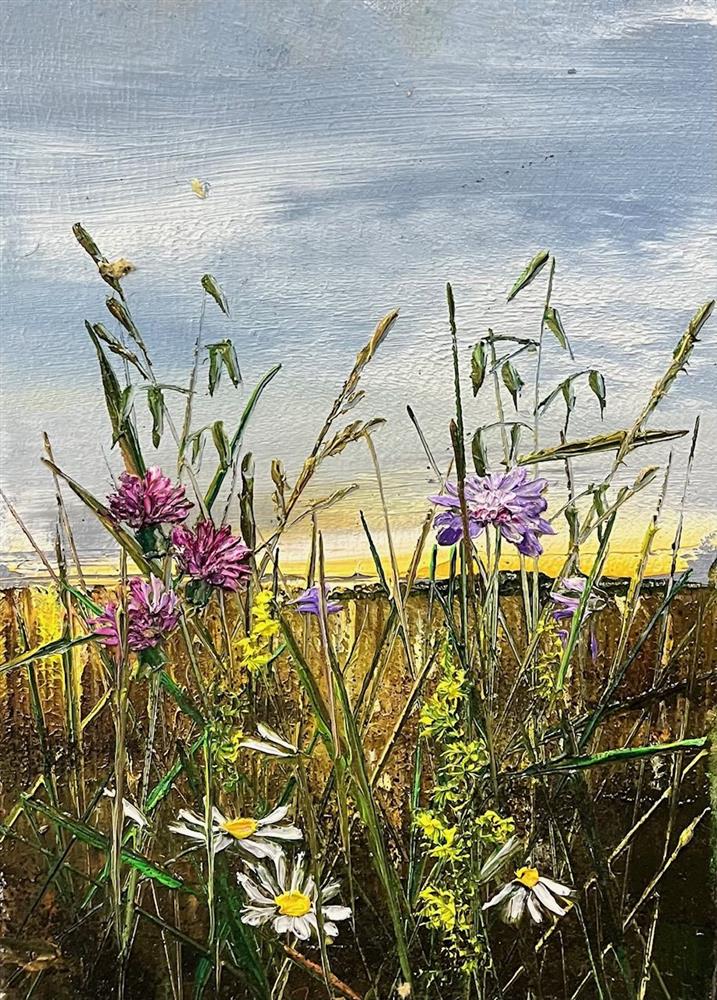 Kimberley Harris - 'Double Light In Meadow' - Framed Original Artwork