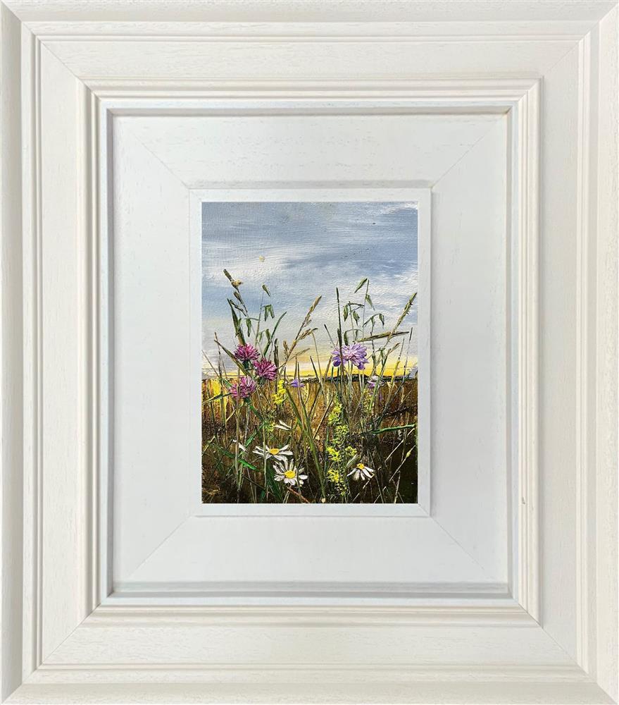 Kimberley Harris - 'Double Light In Meadow' - Framed Original Artwork