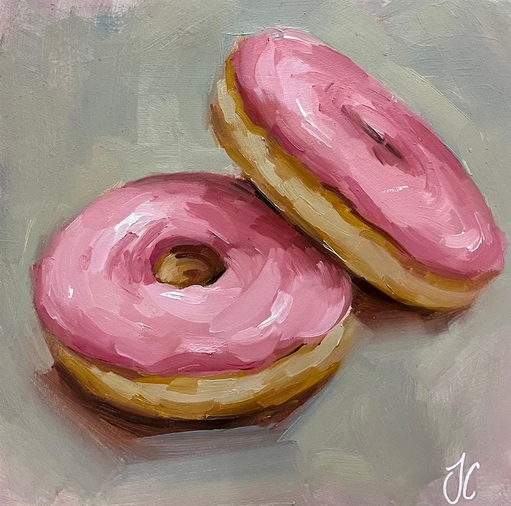 Joss Clapson -  'Double Strawberry' - Framed Original Art