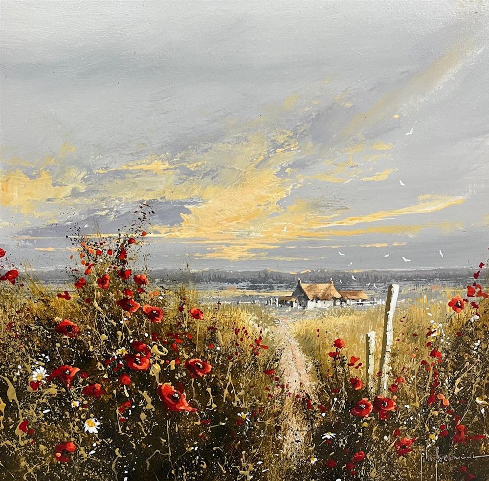 John Horsewell - 'Down The Golden Path' - Framed Original Artwork