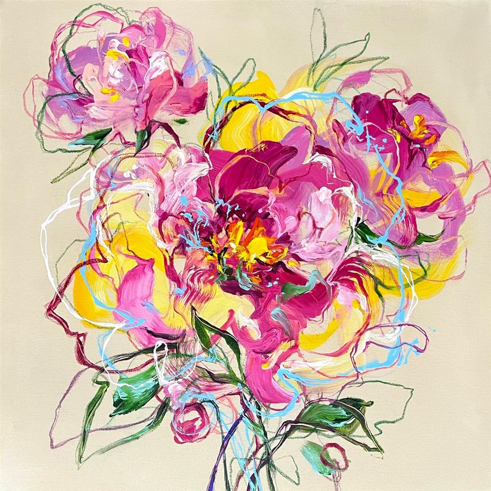 Anna Cher - 'Dream Come True' - Framed Original Artwork