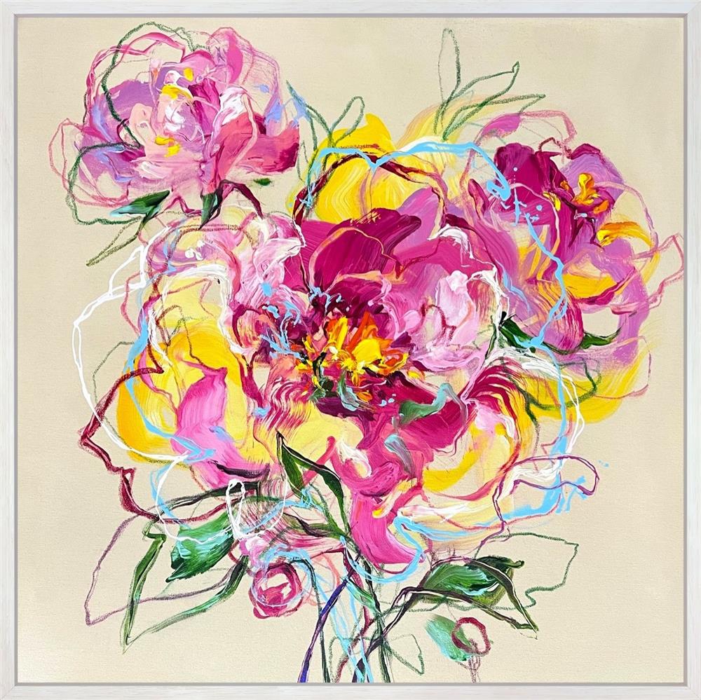 Anna Cher - 'Dream Come True' - Framed Original Artwork