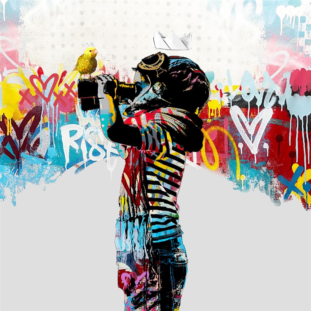 Bollee Patino - 'Dream Seeker' - Framed Limited Editiion