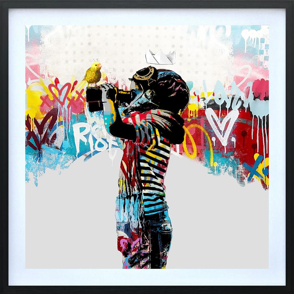 Bollee Patino - 'Dream Seeker' - Framed Limited Editiion