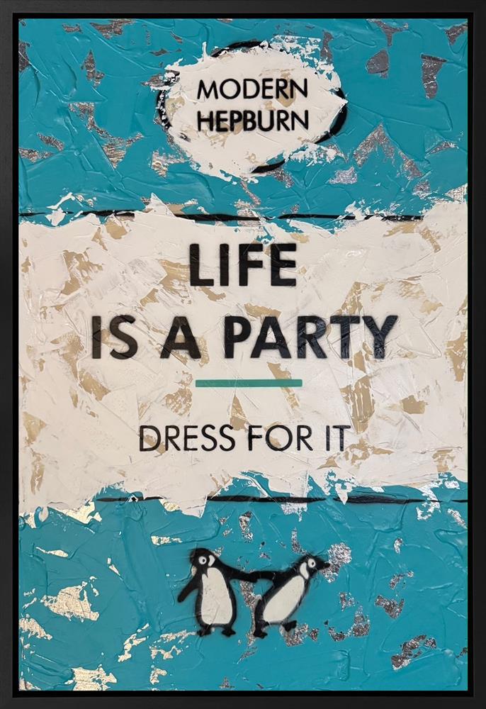Hue Folk - 'Dress For It' - Framed Original Artwork