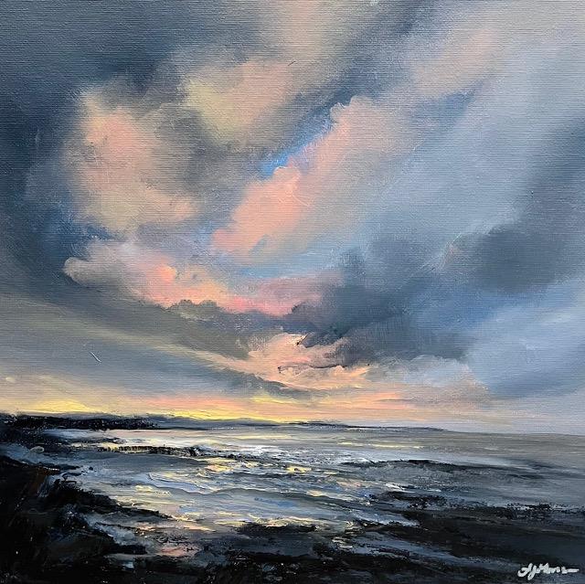 Alison Johnson - 'Drift Into Light' - Framed Original Artwork