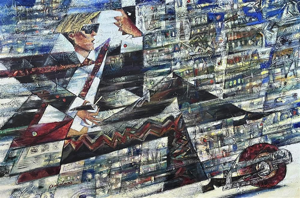 Andrei Protsouk - 'Drifter' - Framed Original Artwork