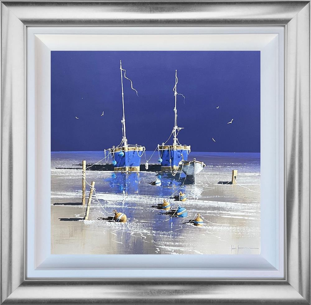 John Horsewell - 'Drifting Through Blue' - Framed Original Artwork