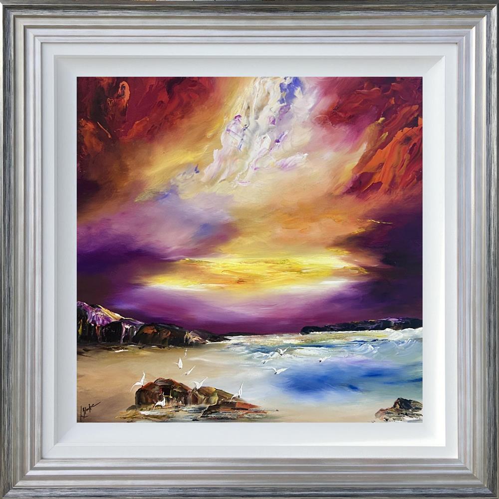 Lillias Blackie -  'Driftwood And Distant Tides' - Framed Original Artwork