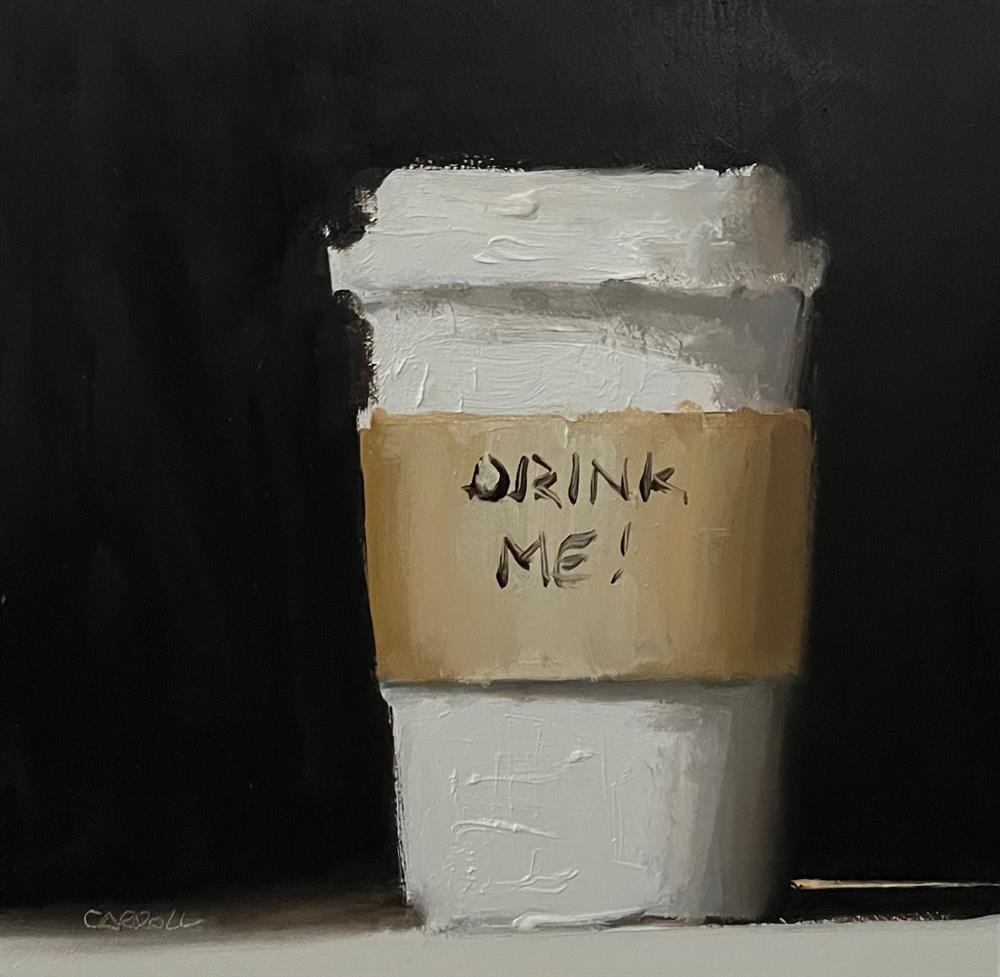 Neil Carroll - 'Drink Me!' - Framed Original Artwork