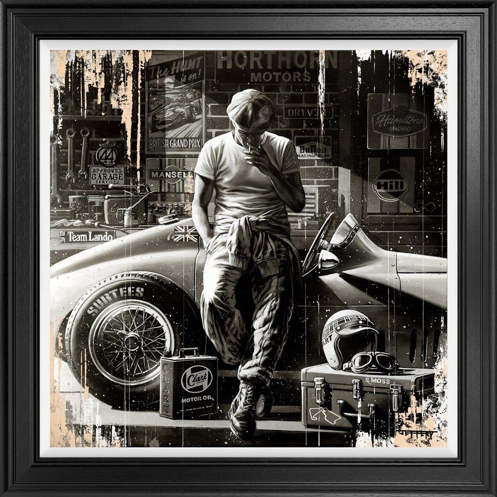 Ben Jeffery - 'Driven' - Framed Studio Edition Deluxe Canvas