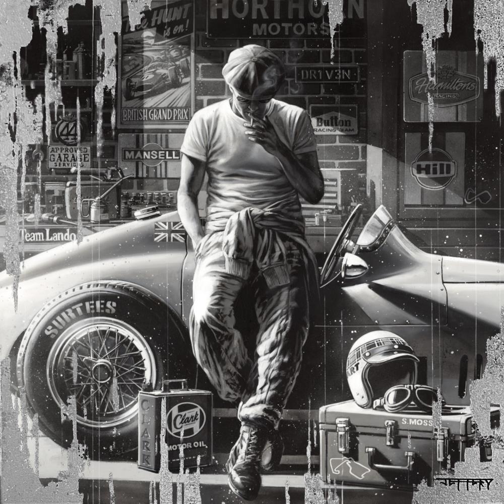 Ben Jeffery - 'Driven' - Framed Studio Edition Canvas