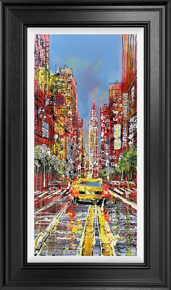 Nigel Cooke - 'Driving Down Fifth' - Framed Original Artwork