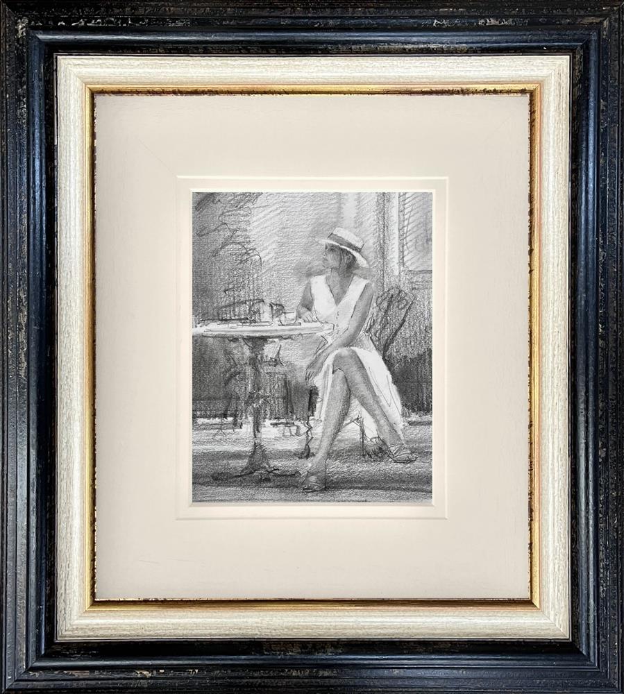 Tony Hinchliffe - 'Due Diligence- Study' - Framed Original Artwork