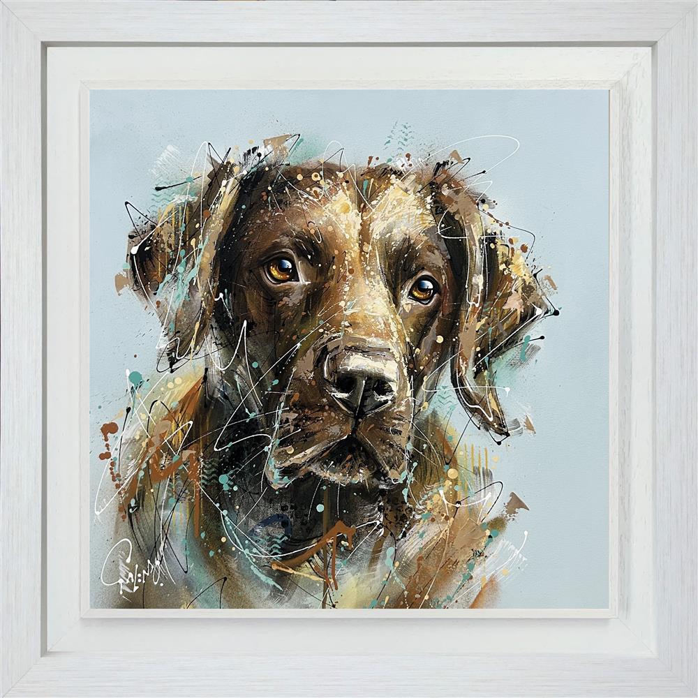 Joe Galindo - 'Duke' - Framed Original Artwork