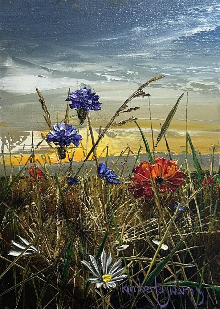 Kimberley Harris - 'Dusk's Gentle Brush' - Framed Original Art