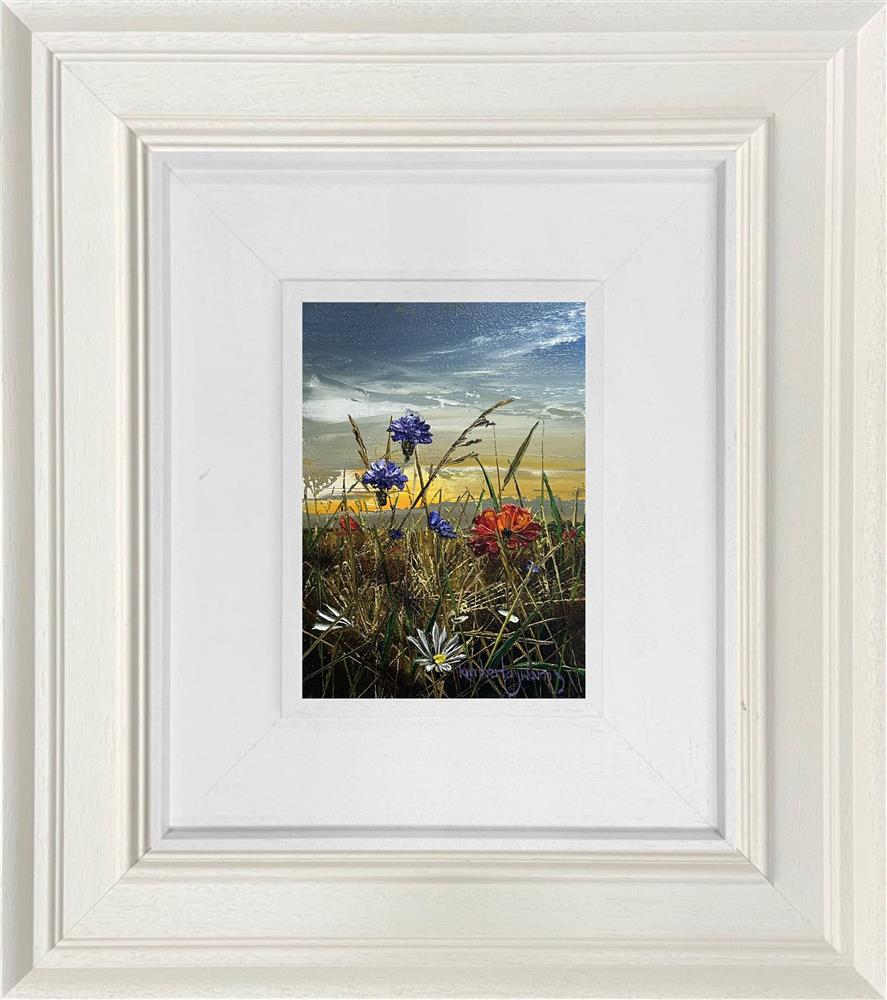 Kimberley Harris - 'Dusk's Gentle Brush' - Framed Original Art