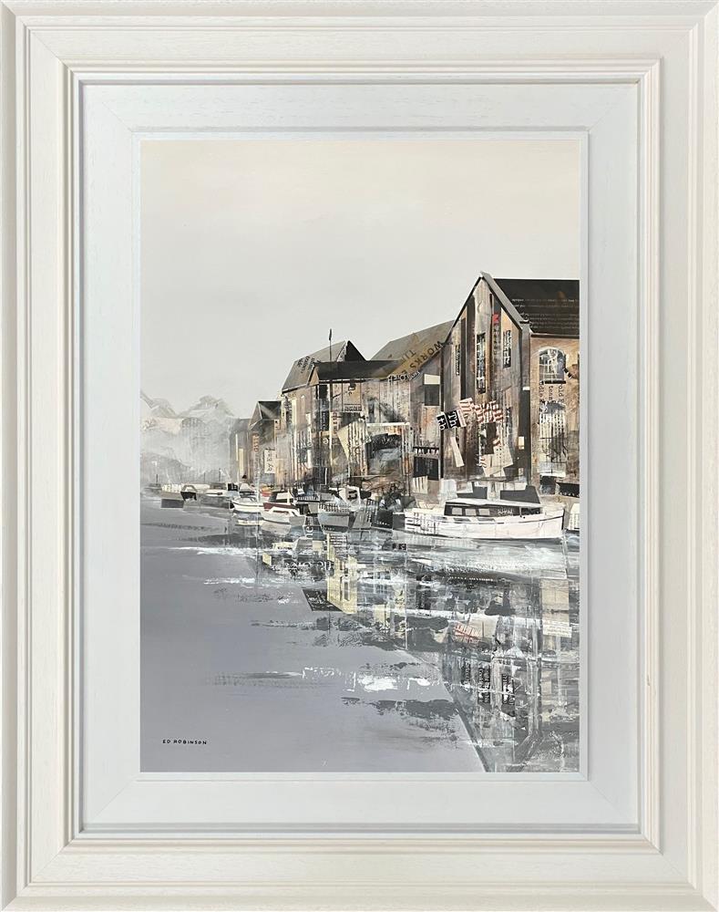 Ed Robinson - 'Early Morning By The River Wensum'  - Framed Original Artwork