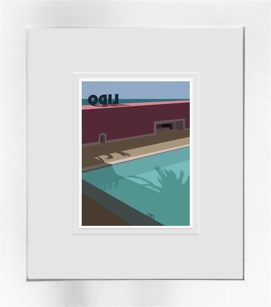 Oshe- 'East Coast Chill - Miniature' - Framed Limited Edition