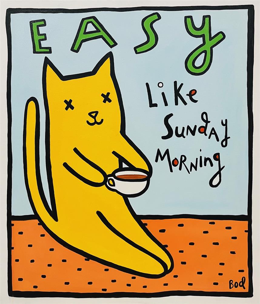 Michael Abrams - 'Easy - Bod Series' - Framed Original Artwork