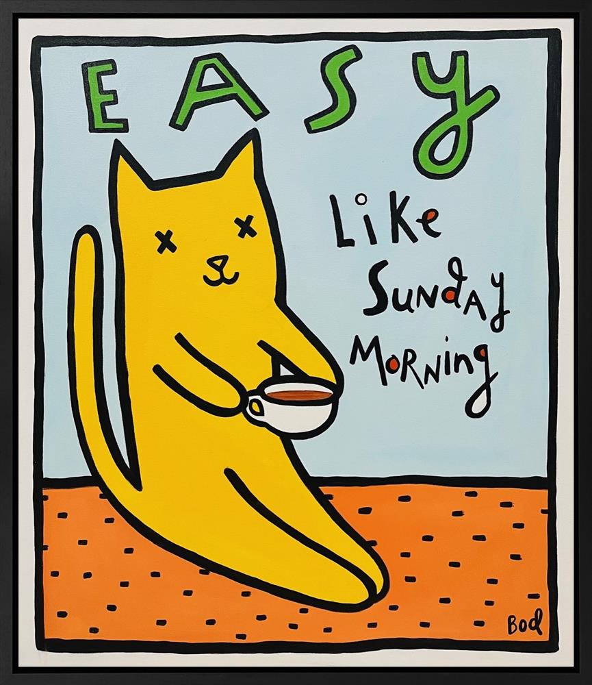 Michael Abrams - 'Easy - Bod Series' - Framed Original Artwork