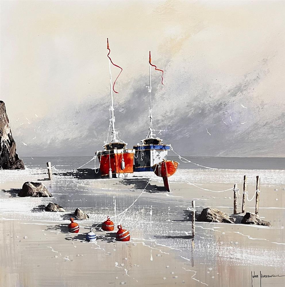 John Horsewell - 'Echoes Of Saltwater' - Framed Original Artwork