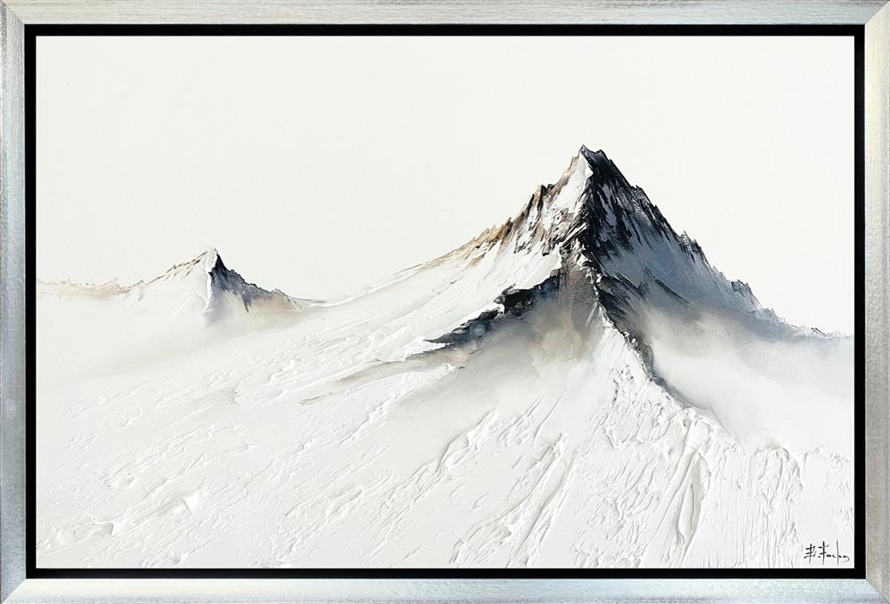 Bozhena Fuchs- 'Echoes Of Snowlight' - Framed Original Artwork