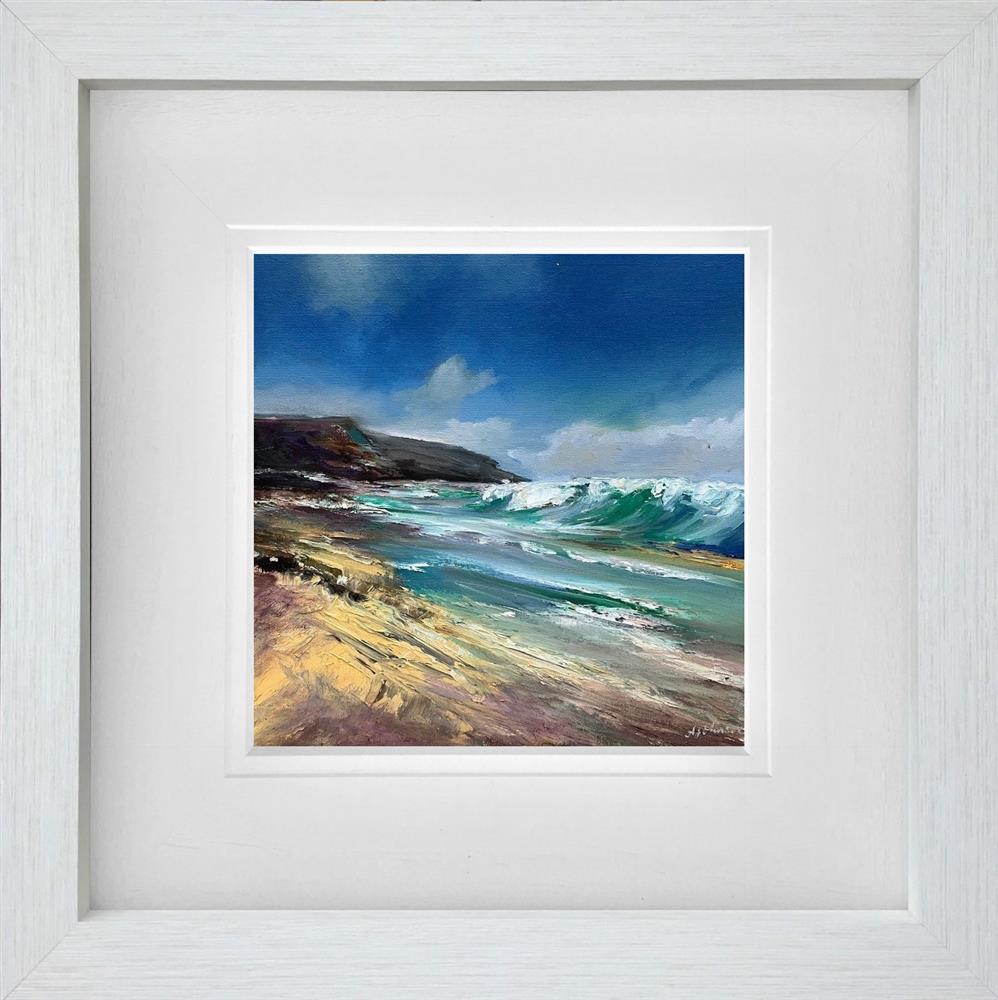 Alison Johnson - 'Echoes Of The Shore ' - Framed Original Artwork