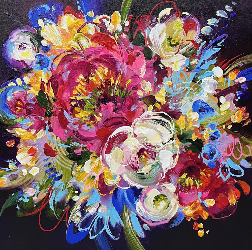 Anna Cher - 'Echoes Of Eden I' - Framed Original Artwork