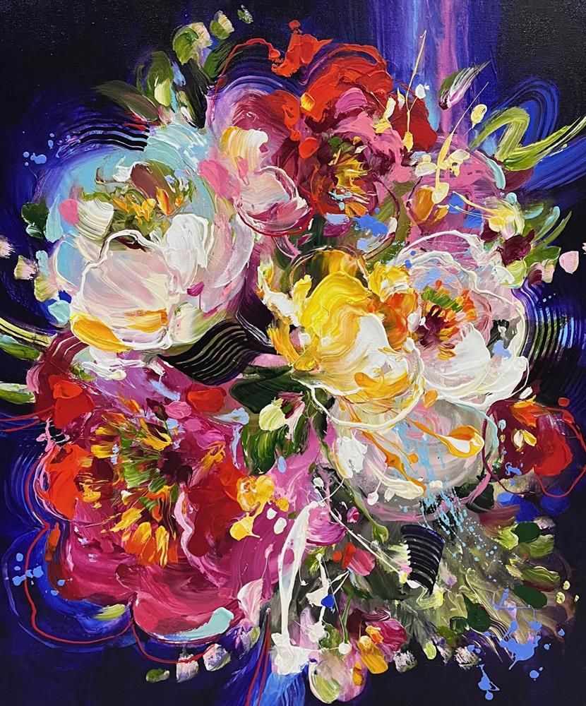 Anna Cher - 'Echoes Of Eden II' - Framed Original Artwork