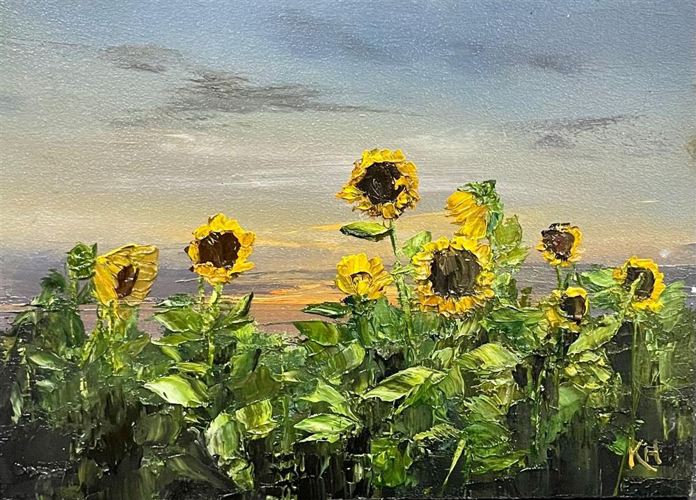 Kimberley Harris - 'Echoes Of Summer' - Framed Original Artwork