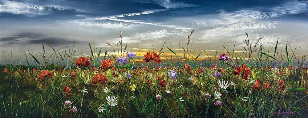 Kimberley Harris - 'Echoes Over The Horizon' - Framed Original Art