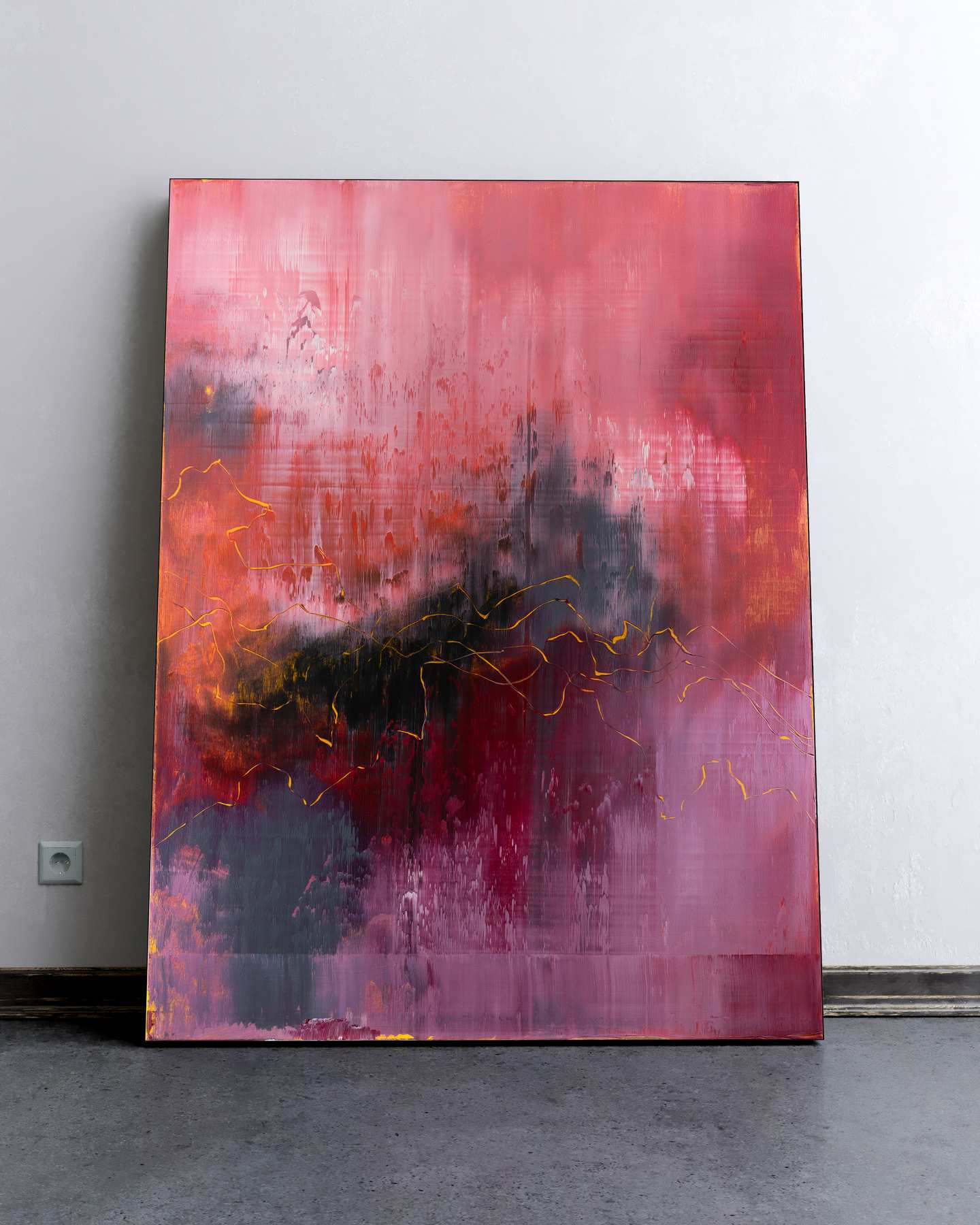 Nemanja Nikolic - 'Echoes Of You' - Original Abstract Artwork