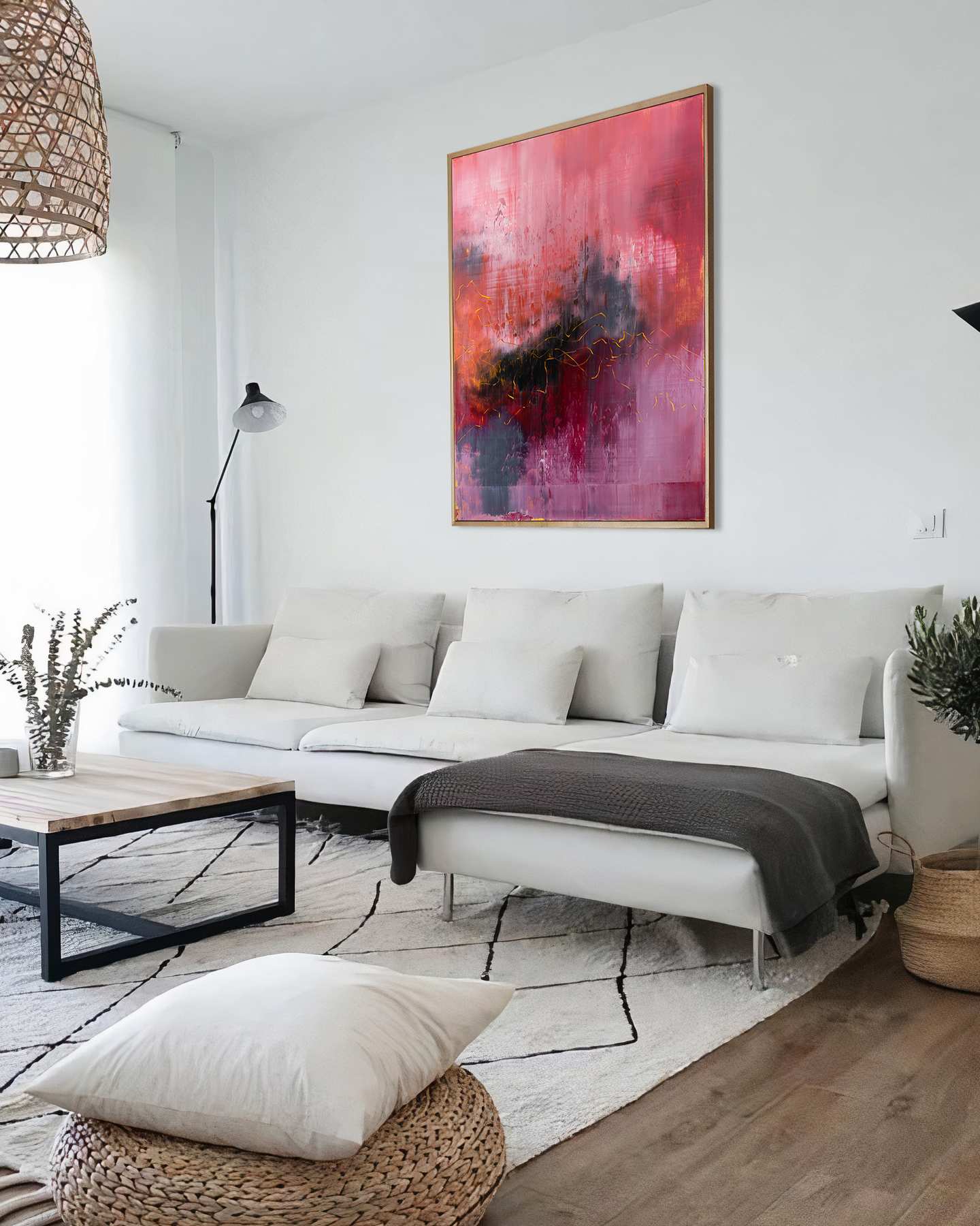 Nemanja Nikolic - 'Echoes Of You' - Original Abstract Artwork