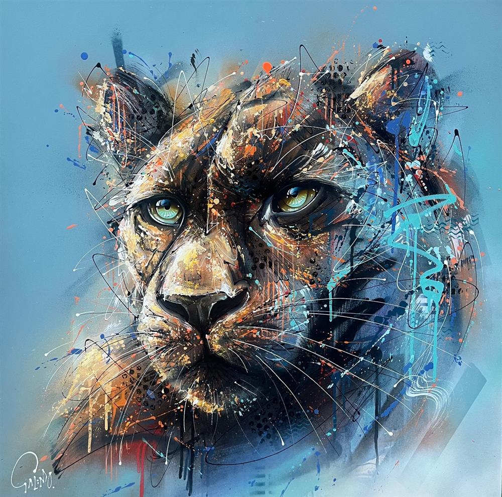 Joe Galindo - 'Eclipse' - Framed Original Artwork