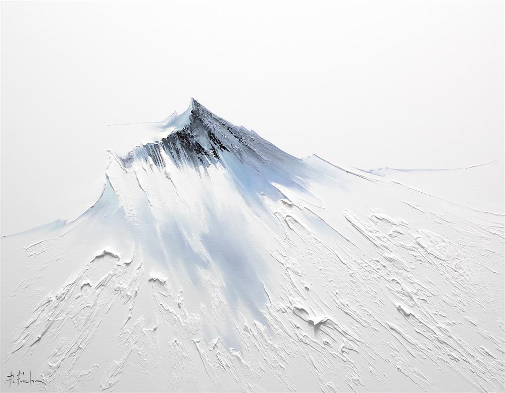 Bozhena Fuchs- 'Edge Of The Sky' - Framed Original Artwork