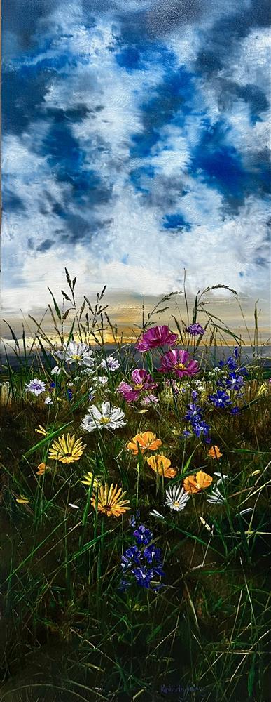 Kimberley Harris - 'Edges Of The Field' - Framed Original Art