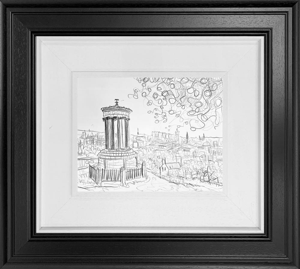 Nigel Cooke - 'Edinburgh Highs' - Framed Original Study