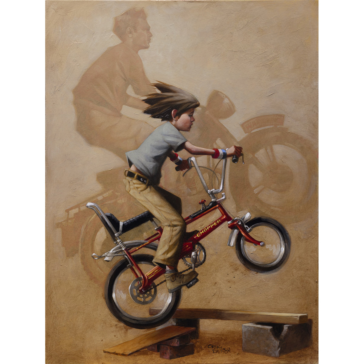 Craig Davison  - 'There Will Be No Escape From This Camp!'- Framed Original Artwork