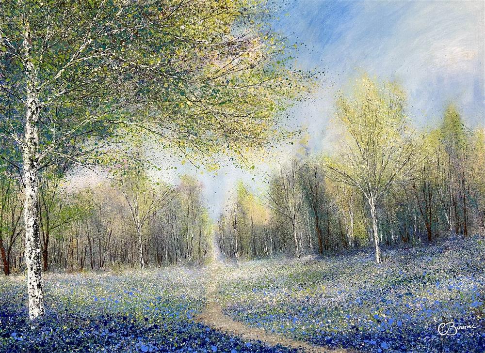 Chris Bourne - 'Electric Blues' - Framed Original Art