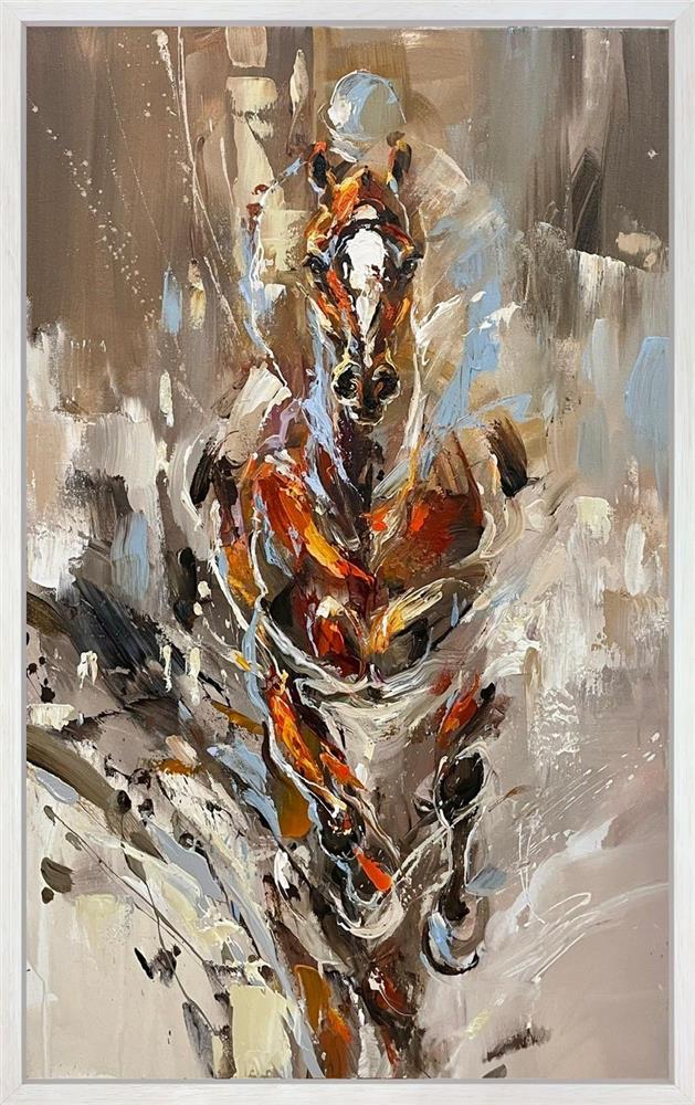 Anna Cher - 'Elegant Power' - Framed Original Artwork