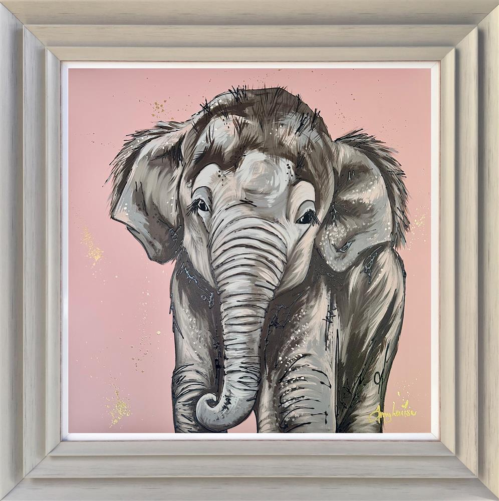 Amy Louise - 'Elmer' - Framed Original Art