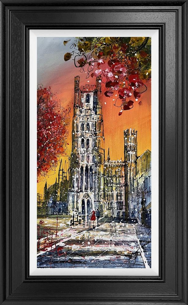 Nigel Cooke - 'Ely In The Evening' - Framed Original Artwork
