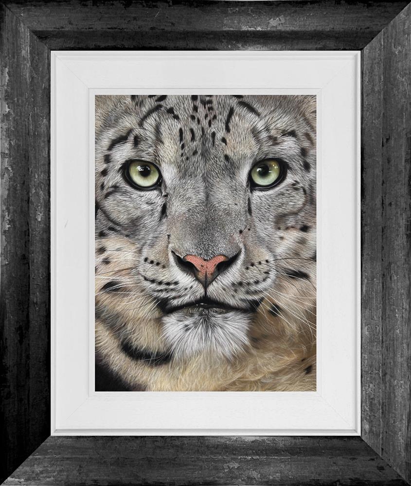 Clare Parkes - 'Emerald Gaze' - Framed Original Artwork